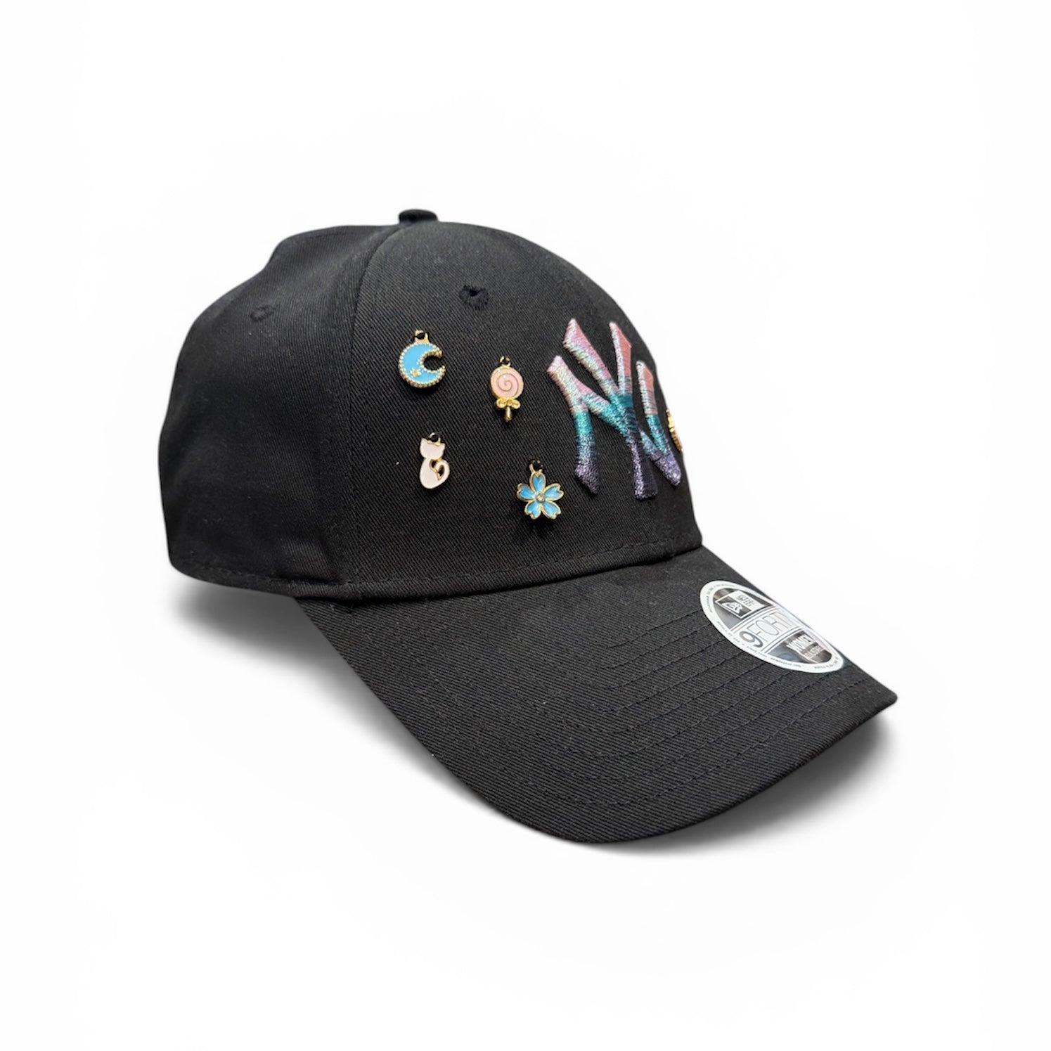 NEW ERA NY CUSTOM ARCOBALENO NERO DONNA