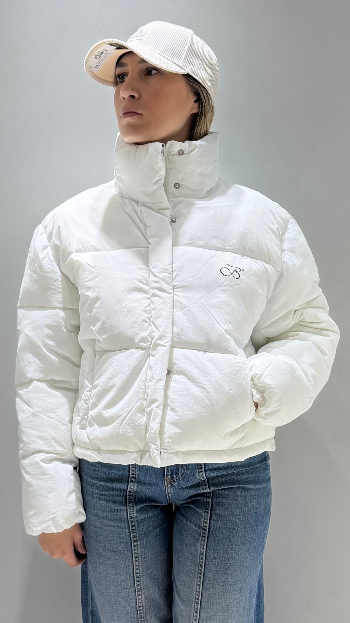 TIFFOSI GIRL COCKATOO BIANCO GIUBBOTTO