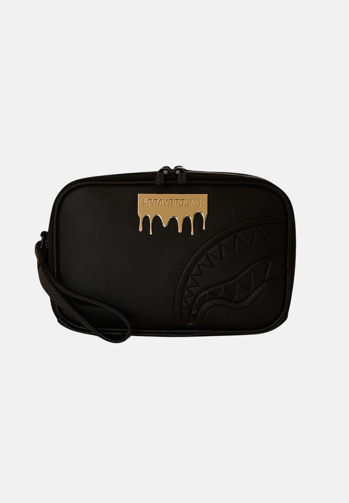 SPRAYGROUND Pochette Gold Brick Lux nera