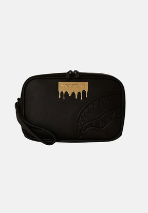 SPRAYGROUND Pochette Gold Brick Lux nera