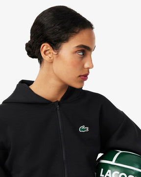 LACOSTE Felpa Donna Con Cappuccio Nera