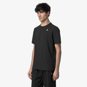 K-WAY T-Shirt Adam Light Stretch Nero