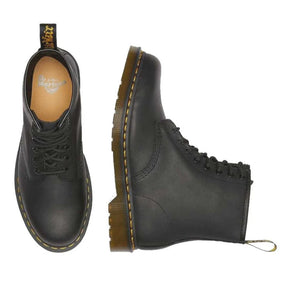 DR MARTENS 1460 Greasy Black Nero/Marrone