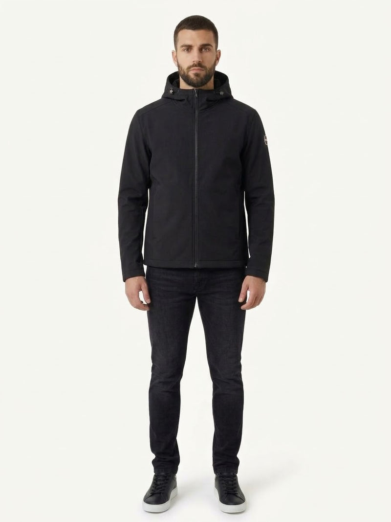 COLMAR Giubbotto In Tessuto Softshell Con Pile Interno Nero 26/27