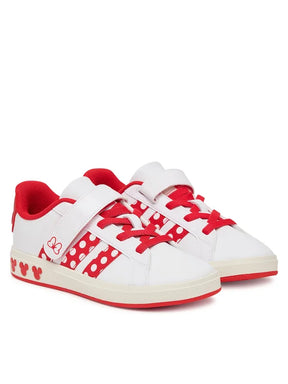 ADIDAS Sneaker Bambino Grand Court Minnie Mouse Bianca/Rossa