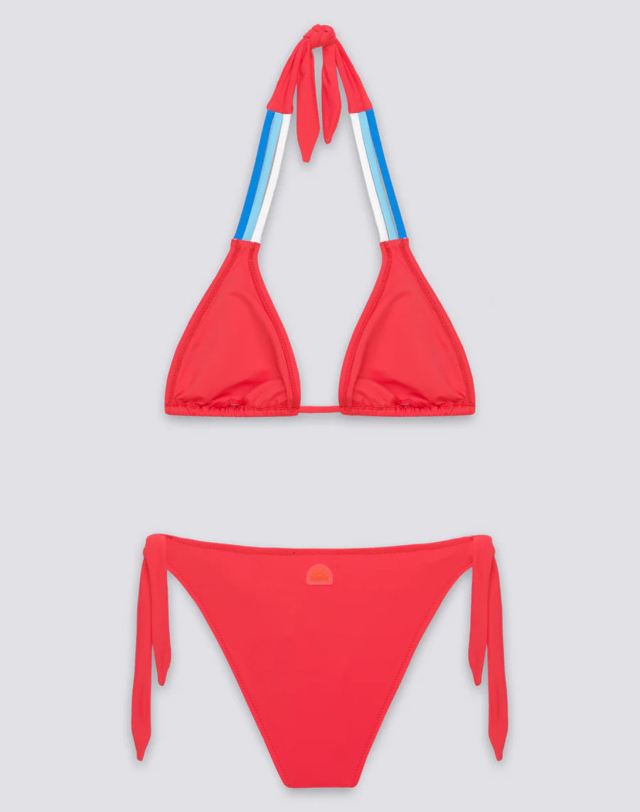 SUNDEK Costume Donna Rosso Corallo