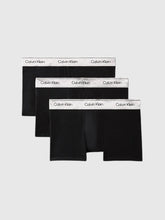 CALVIN KLEIN Boxer Con Logo Platino Pacco Da 3 Nero