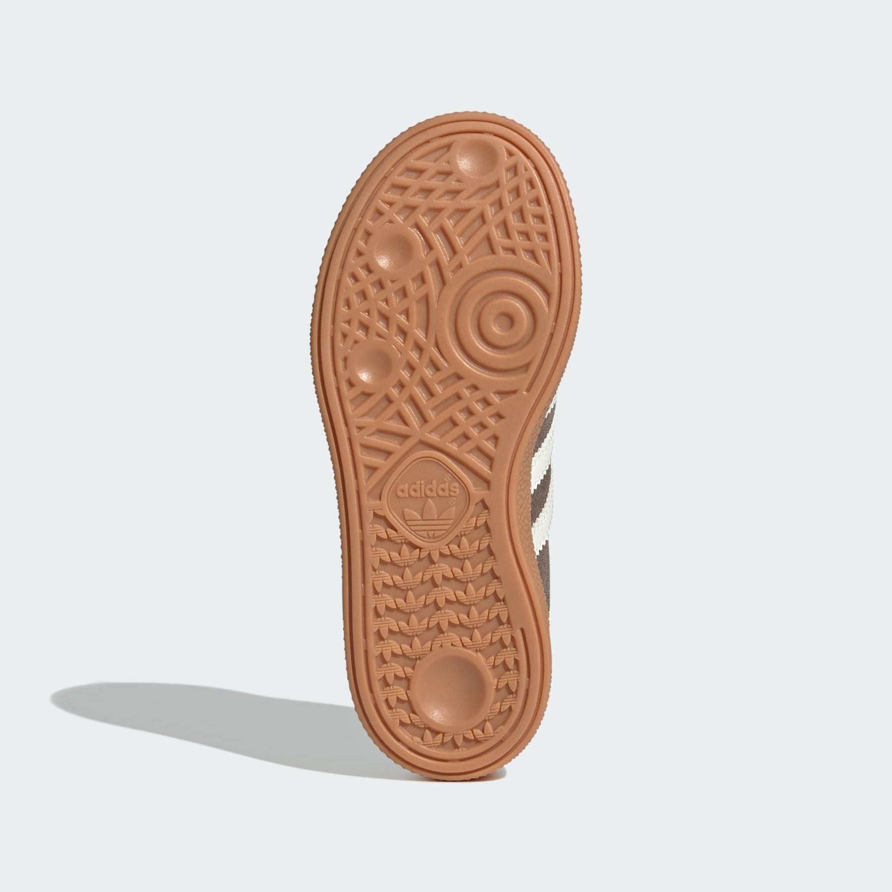 Adidas Handball Spezial Sneaker Bambino Marrone Camoscio Strisce Bianche