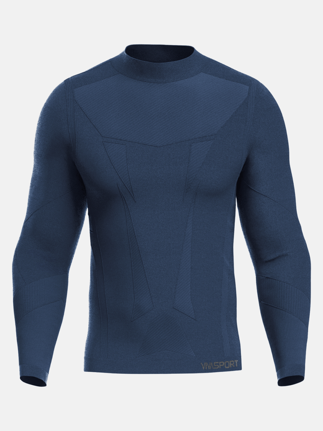 VIVASPORT Maglia Termica a Maniche Lunghe SENIOR Blu