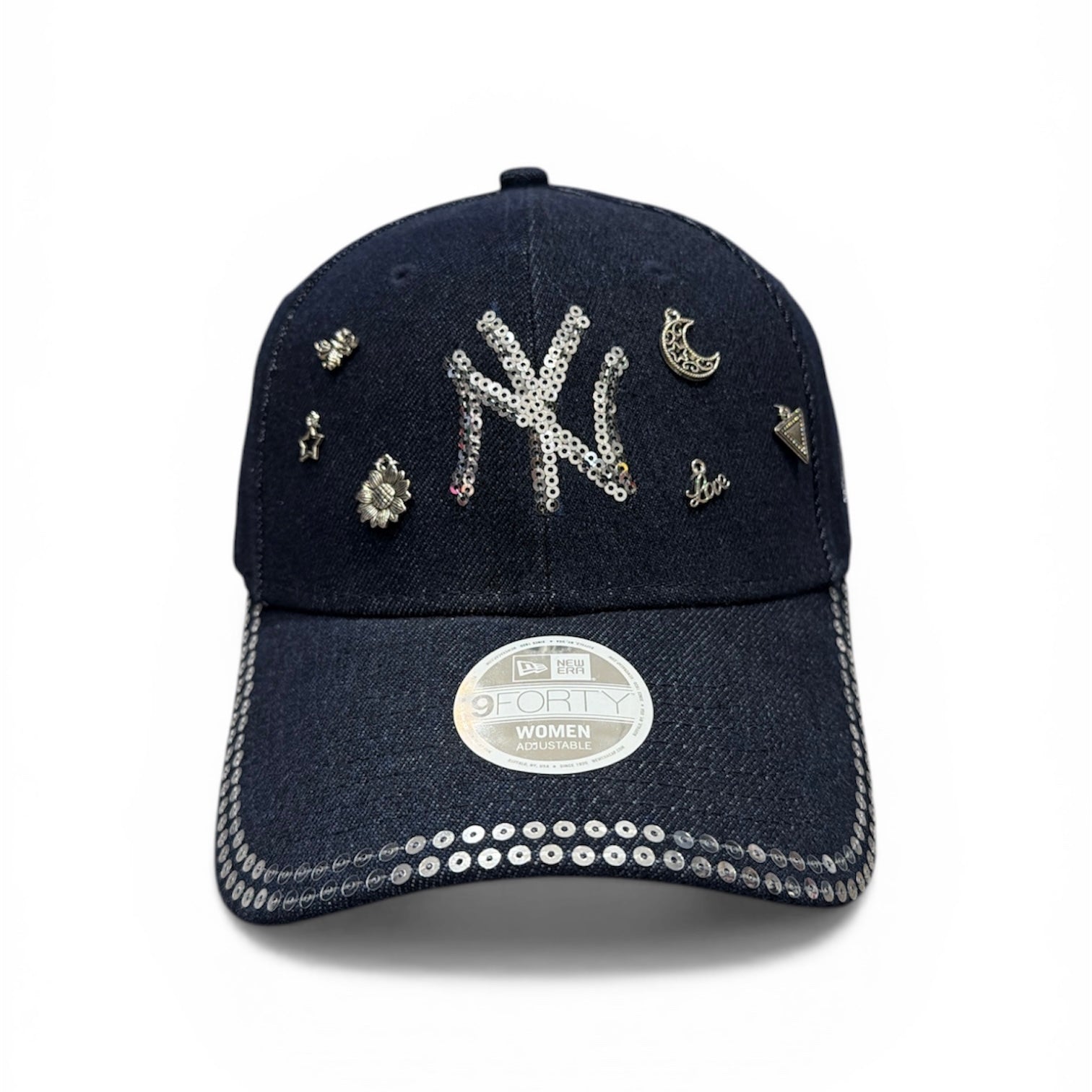 NEW ERA NY CUSTOM IN DENIM BLU DONNA