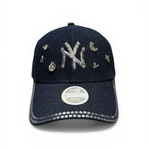 NEW ERA NY CUSTOM IN DENIM BLU DONNA