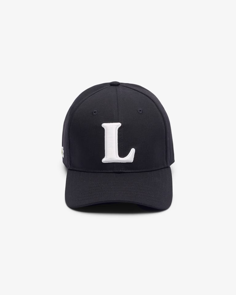 LACOSTE Cappellino Da Baseball Con Ricamo 3D Nero