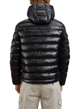BLAUER Giubbotto Adams Fasciato Con Cappuccio Nero