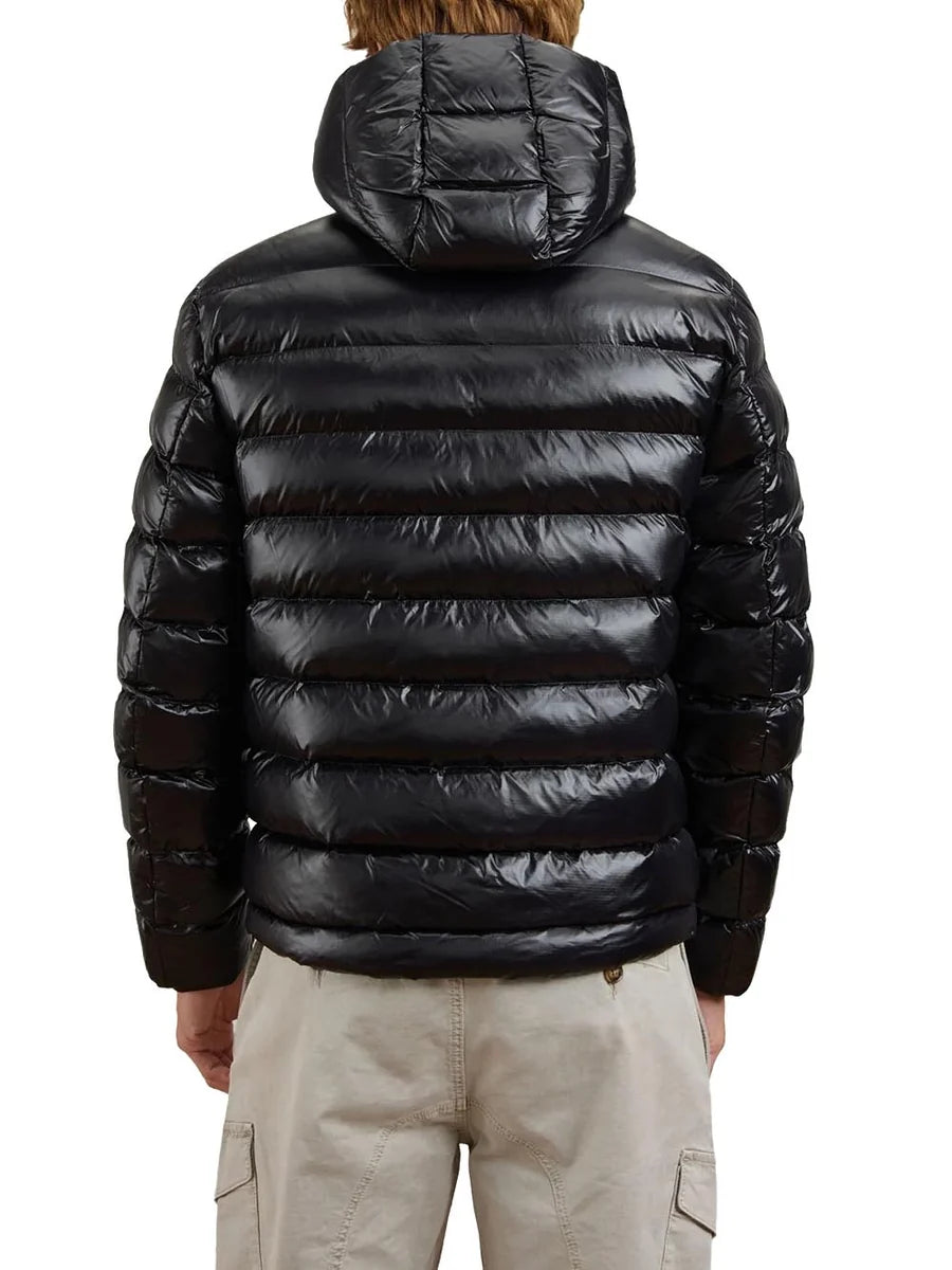 BLAUER Giubbotto Adams Fasciato Con Cappuccio Nero