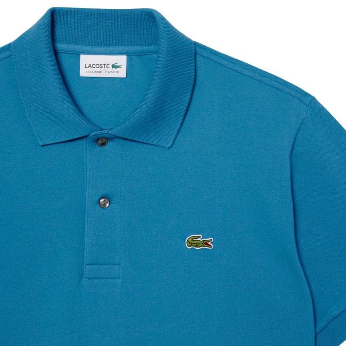 LACOSTE Polo Classic Fit L.12.12 LIGHT Blu Cobalto