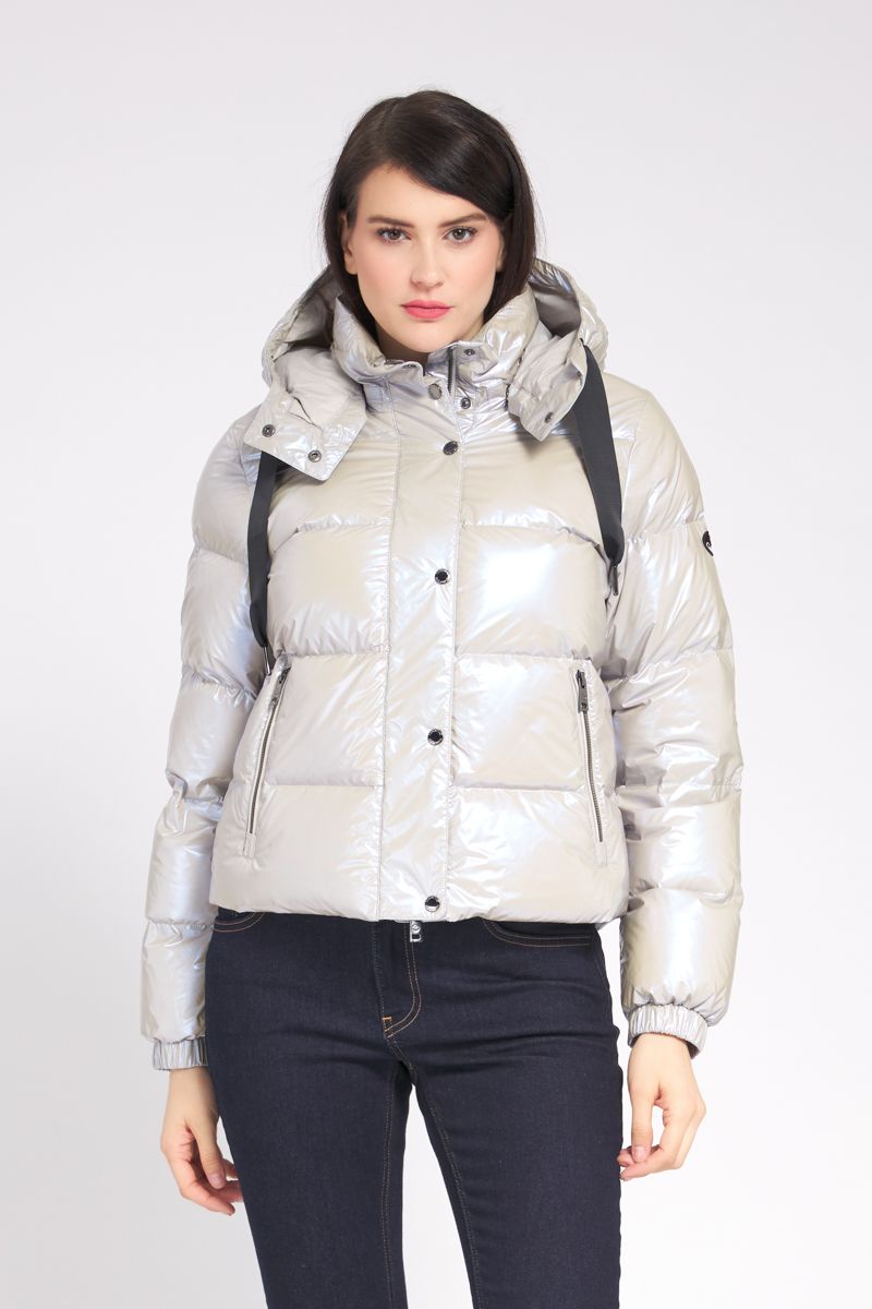 CANADIENS DONNA Giubbotto Piumino Clea 2.0 Silver