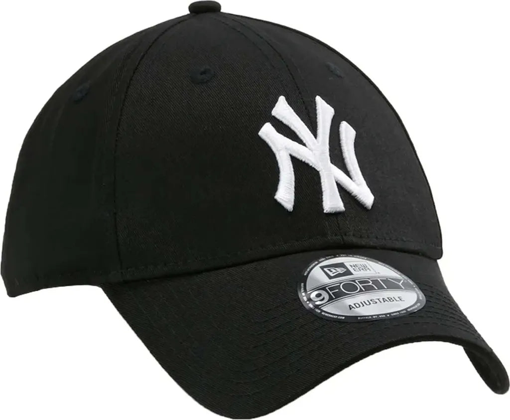 NEW ERA Cappello Nero/Bianco Visiera Curva