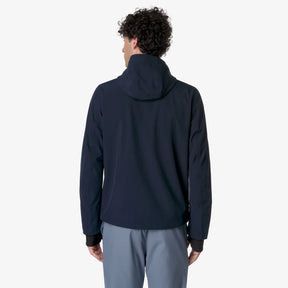 K-WAY Giubbotto Piumino Invernale Jacko Bonded Blu