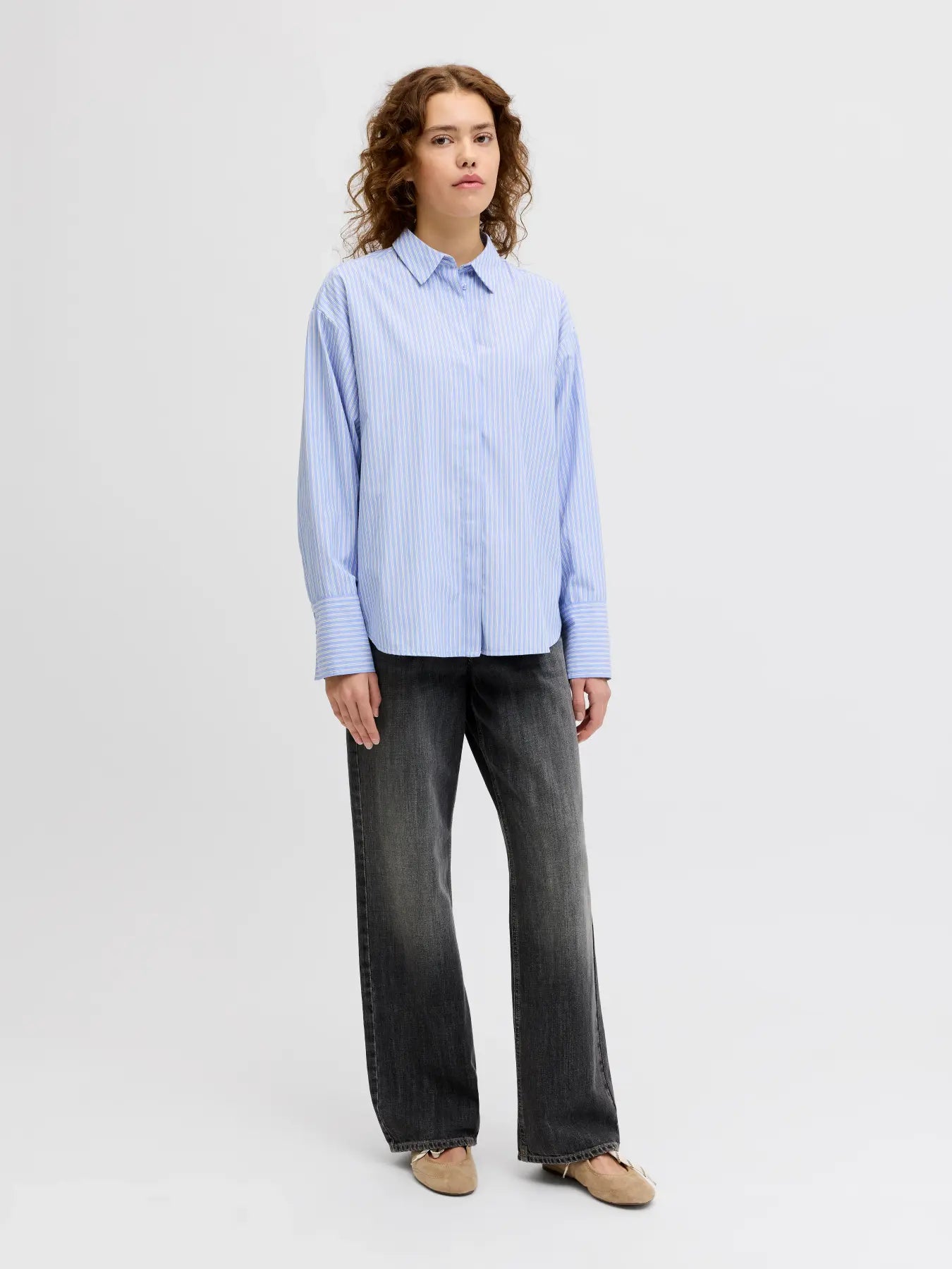 JJXX DONNA JXCARO CAMICIA CELESTE SS26