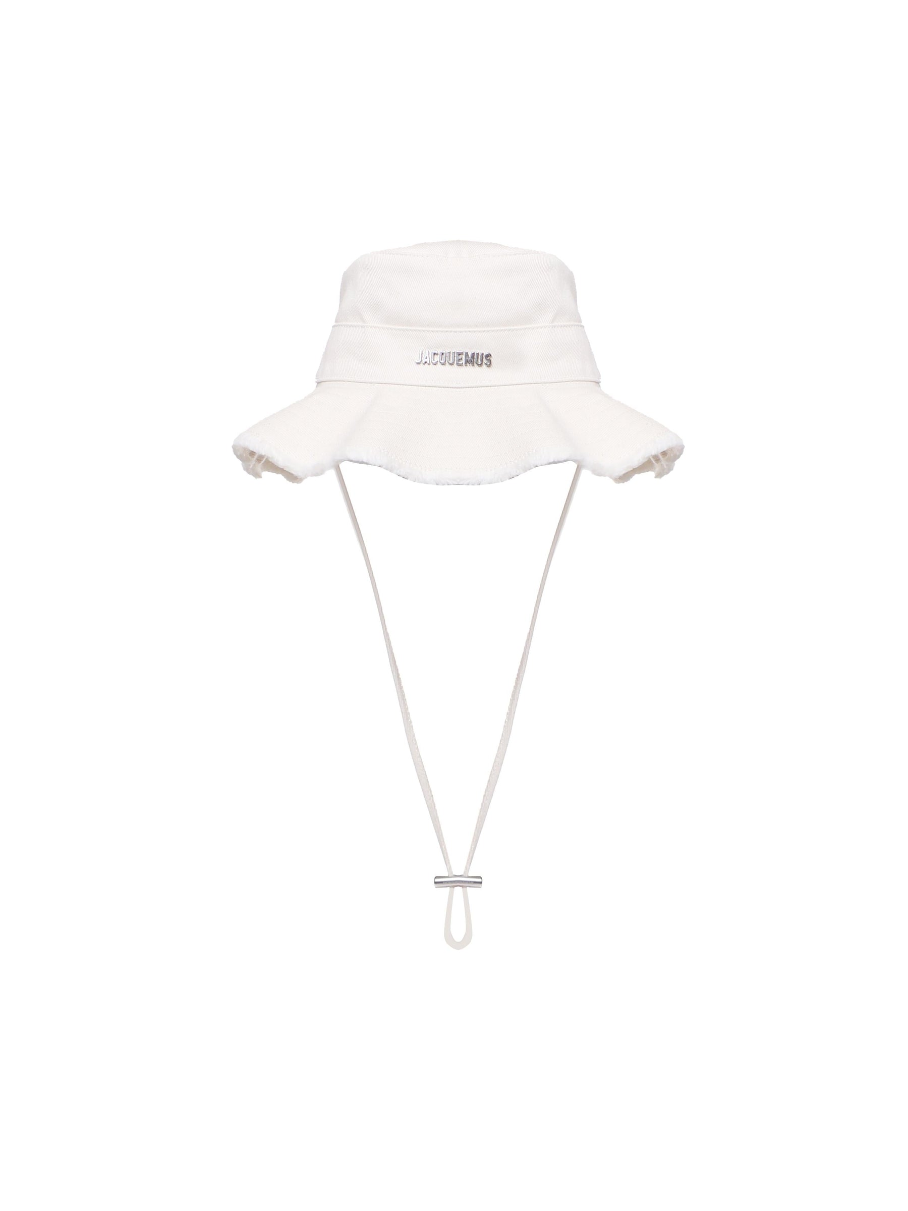 JACQUEMUS Cappello Pescatore LE BOB ARTICHAUT Bianco