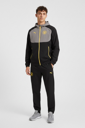 PUMA Tuta Completa Manchester City Nera/Grigia/Gialla