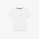LACOSTE T-Shirt Bambino/Bambina Basic Bianca