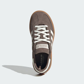 Adidas Handball Spezial Sneaker Bambino Marrone Camoscio Strisce Bianche