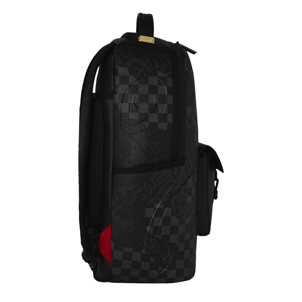 SPRAYGROUND Zaino 4Am Mix Up V2 Con Tascone Nero