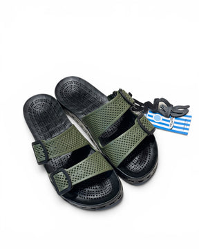 SENSI Ciabatta In Gomma Forata URBAN Khaki