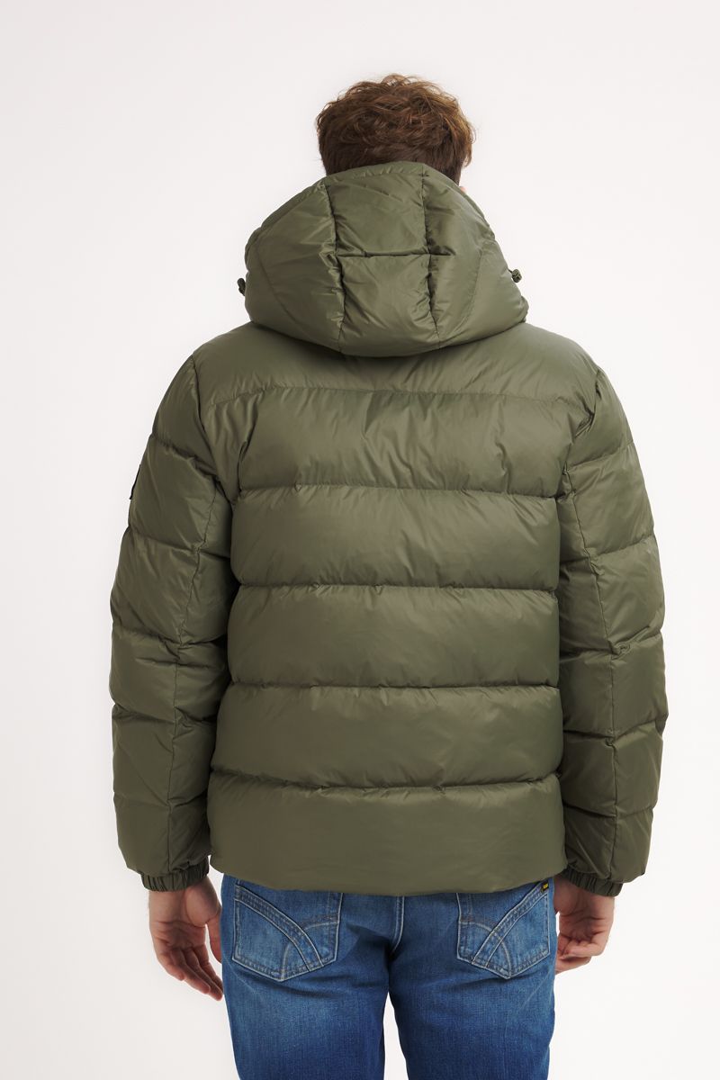 CALVIN KLEIN Piumino Con Cappuccio Rimovibile Verde