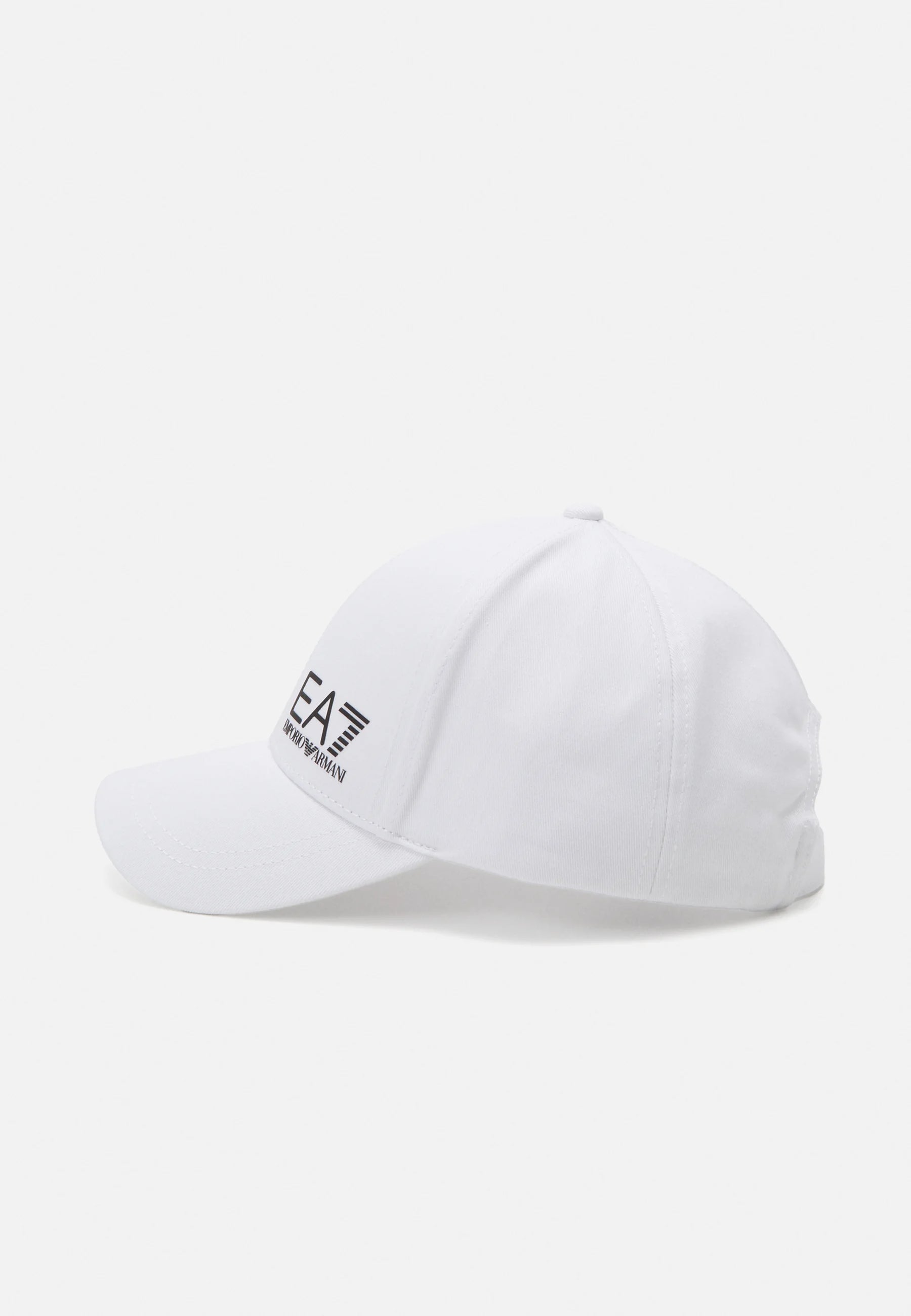 EA7 Cappello Bianco/Nero Visiera Curva