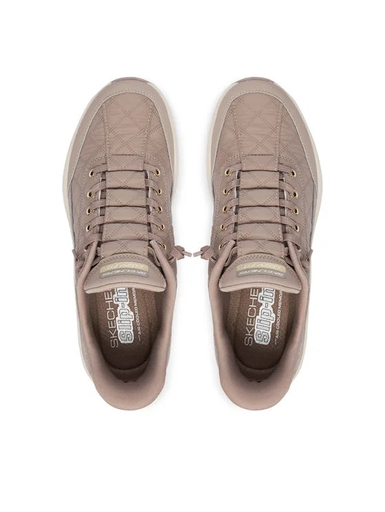 150413/TPE Skechers Donna Countur Foam Beige 26/27