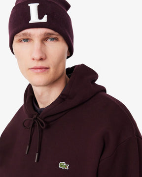 LACOSTE Felpa Con Cappuccio Bordeux