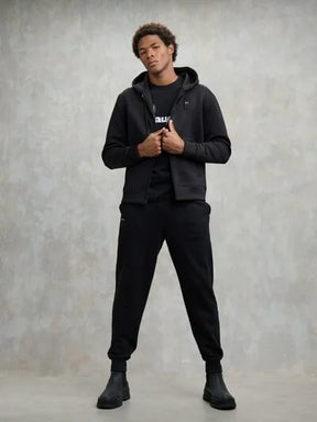 BLAUER Felpa In Neoprene Con Cappuccio Nero