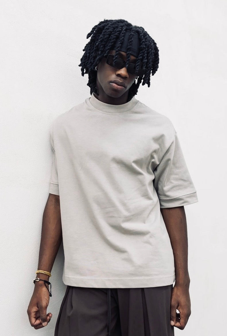 PRESENT DAY T-Shirt Compact Grigio
