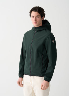 COLMAR Antivento Sfoderato Con Cappuccio Verde
