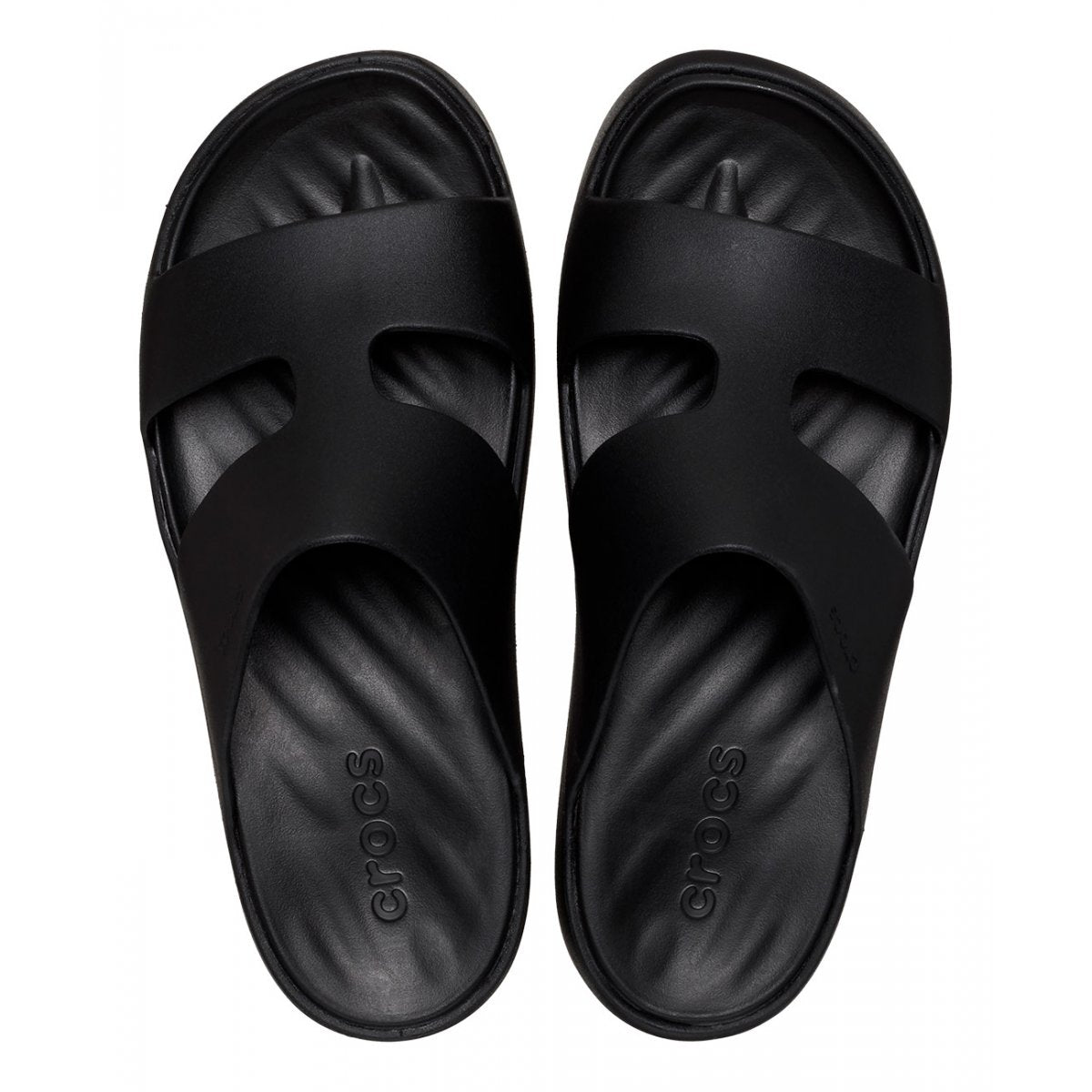 CROCS Ciabatta In Gomma Getaway Platform H-Strap Nera