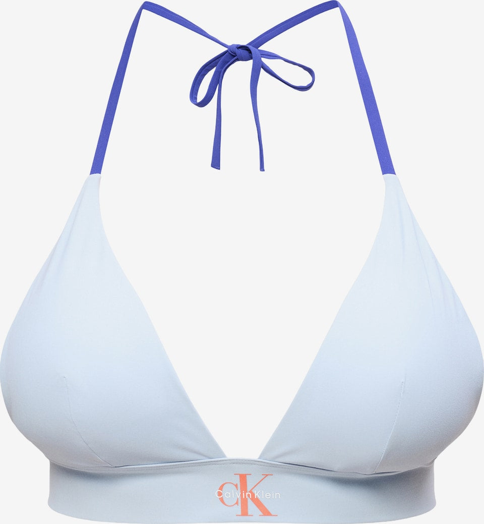 Calvin Klein Costume Donna Celeste Blu con Laccetti