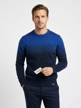 GIANNI LUPO Maglione Sfumato Blu Elettrico