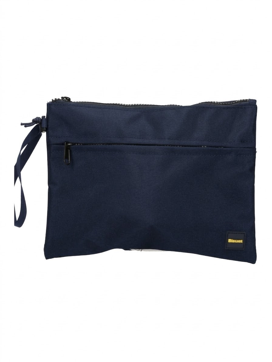 BLAUER Pochette Cordura in Nylon Blu
