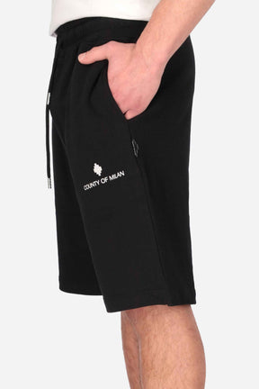 COUNTY OF MILAN Marcelo Burlon Pantaloncino Basic Nero