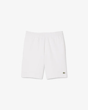 LACOSTE Pantaloncino In Cotone Basic Bianco