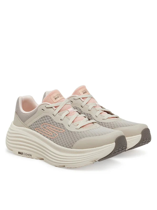 Skechers Max Cushioning Sneaker Donna Panna Rosa