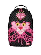 SPRAYGROUND x Pantera Rosa Zaino In Pelle Nero/Rosa