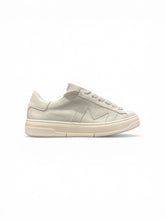 BRIAN MILLS Sneaker In Pelle Con Logo M Laterale Bianca SS26