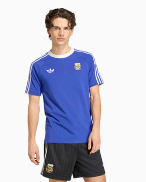 ADIDAS Originals Completino Argentina Maglietta Blu Elettrico Pantalone Nero