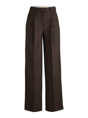 JJXX JJXX Jxaya Ellis Pantalone Classico Gessato Marrone Donna - foto 4 - Tommaseo Clothing