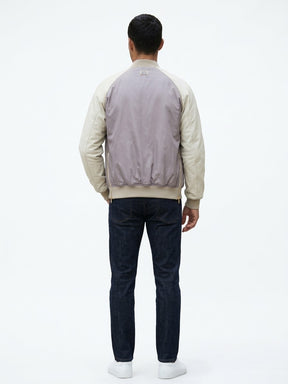 SOLDIER Jacket In Nylon Con Zip Beige