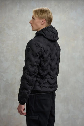 BLAUER Giubbotto Uomo Piumino Invernale Termosaldato Nero