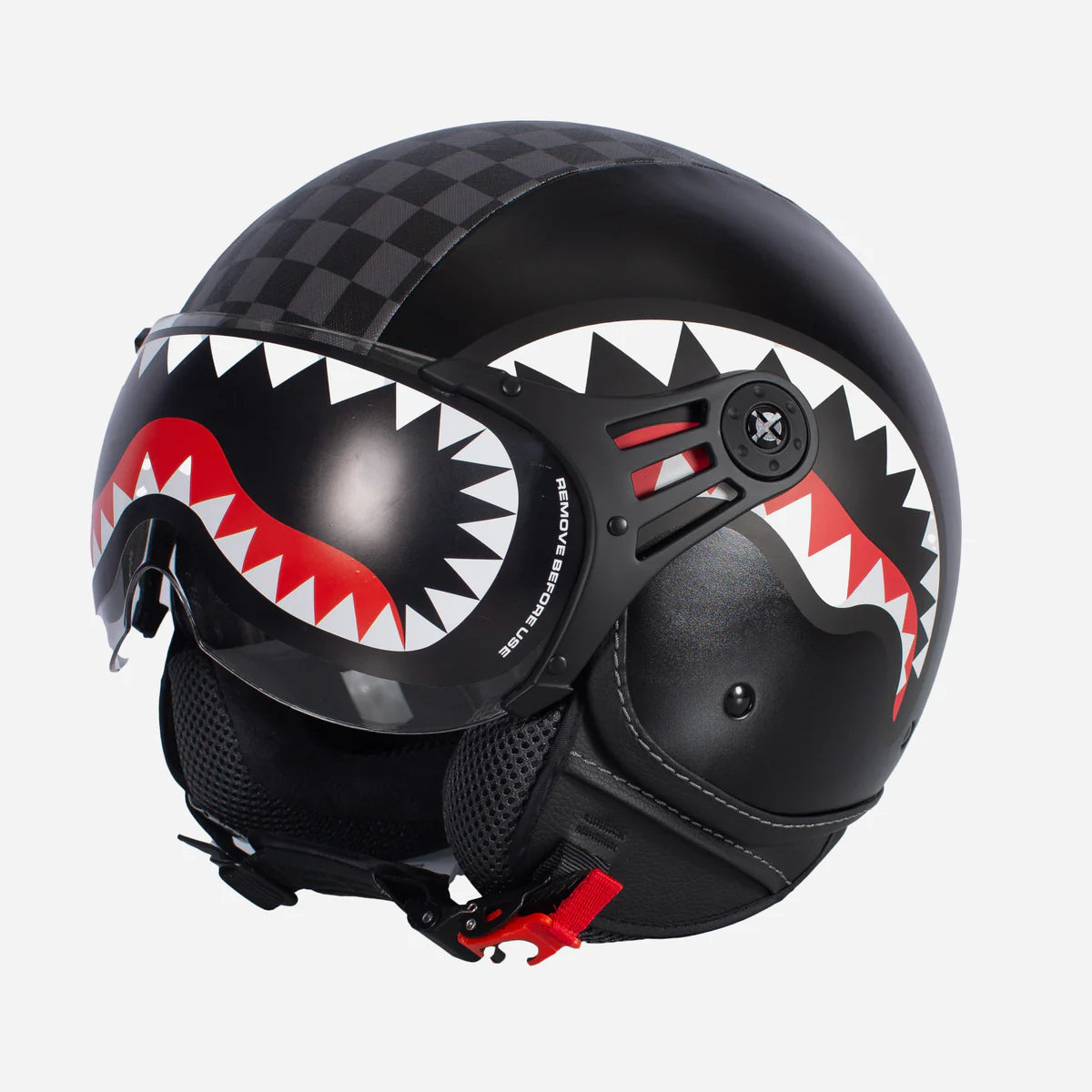 SPRAYGROUND Casco SHARKS IN PARIS HELMET Nero/Grigio